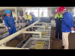 Полностью автоматическая машина для переработки серебра мощностью 200 кг Электролиз серебра