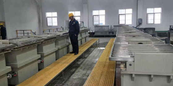 электролитический элемент машины электролиза емкости 200kg серебряный